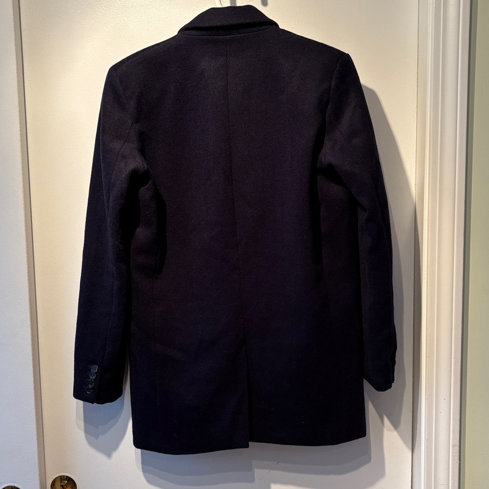 Emerson Fry James Navy Wool Cashmere Blend Blazer S - Picture 9 of 14